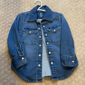Gap boys chambray top